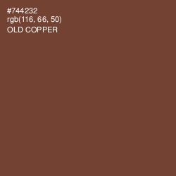 #744232 - Old Copper Color Image